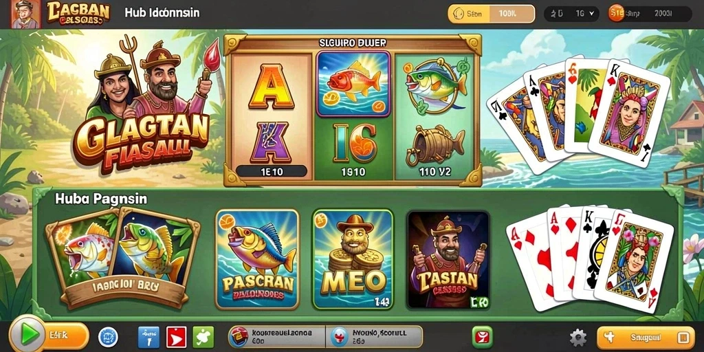 juarago - Karakter-karakter unik yang siap untuk bertarung.
